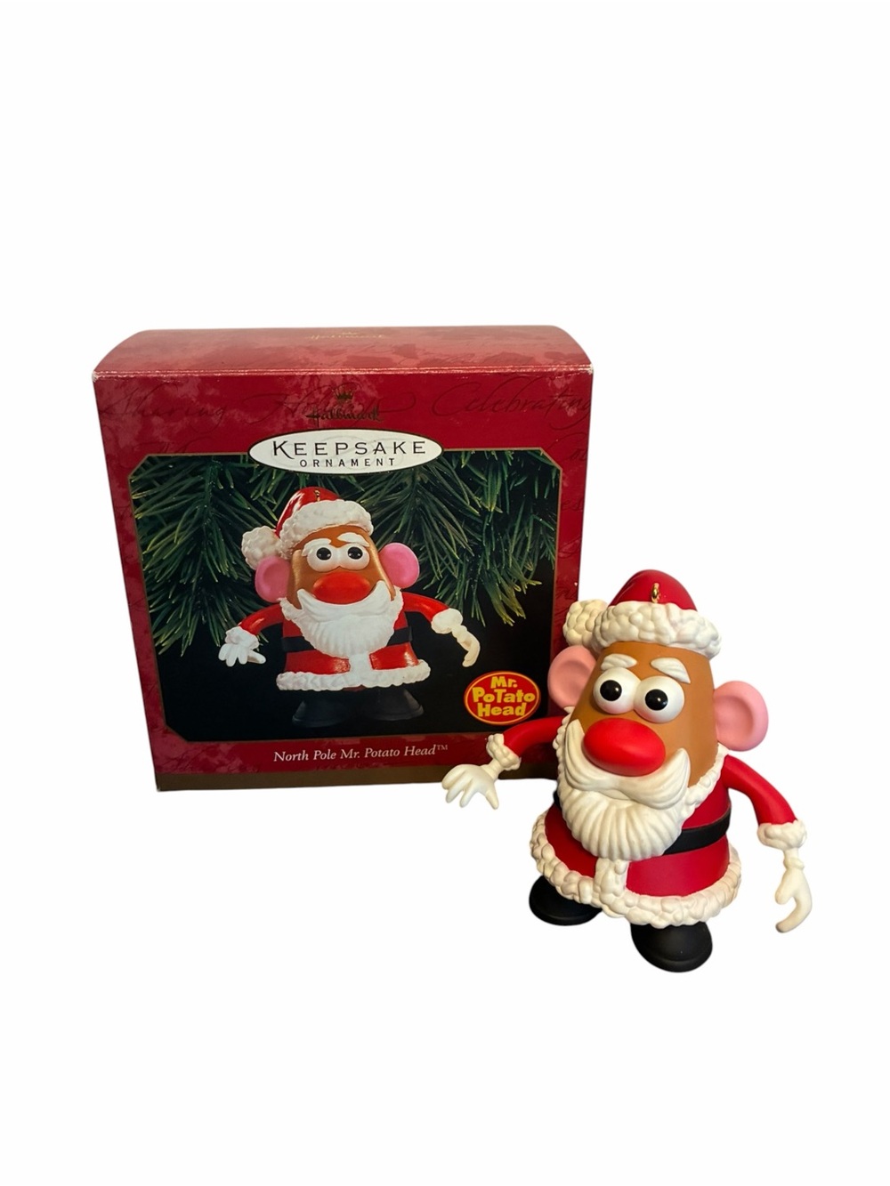 Hallmark Keepsake Mr. Potato Head Santa Figurine - Red